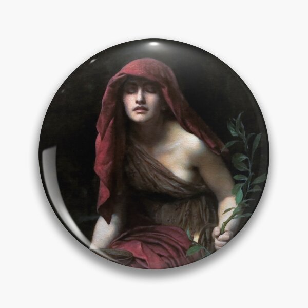 Item preview, Priestess of Delphi | John Collier designed and sold by LaMadeleine.