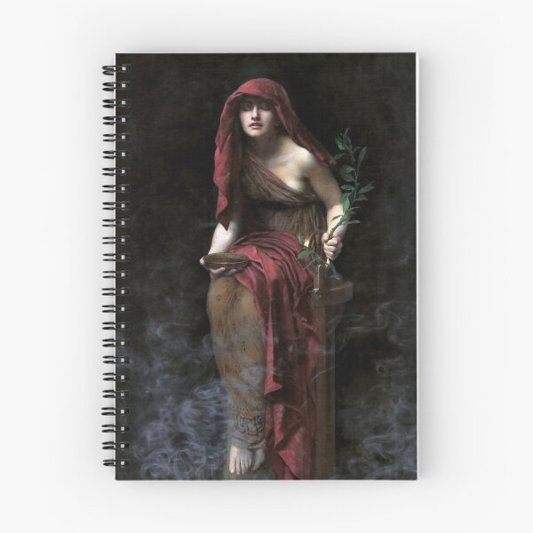 Item preview, Priestess of Delphi | John Collier designed and sold by LaMadeleine.