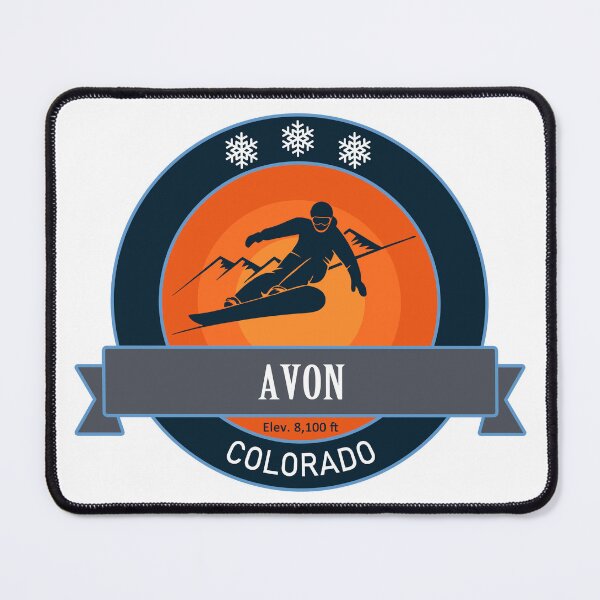 Item preview, Avon Colorado, Snowboard Badge designed and sold by Wanderful-roads.