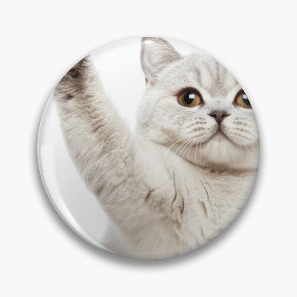 Item preview, Playful cat raises paw designed and sold by anytka.