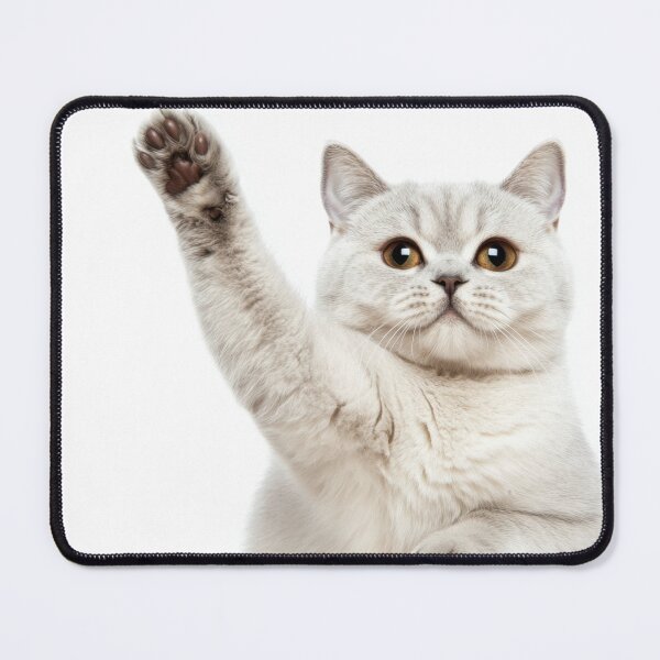 Item preview, Playful cat raises paw designed and sold by anytka.