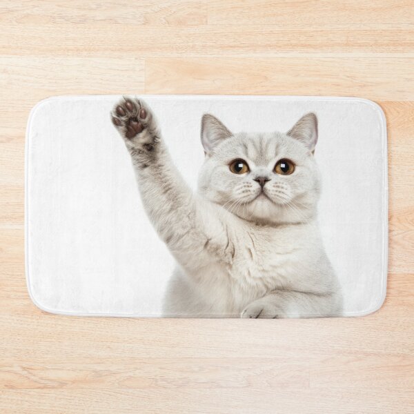 Item preview, Playful cat raises paw designed and sold by anytka.
