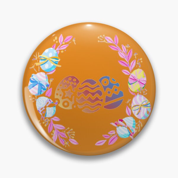 Item preview, Easter wreath with Easter eggs designed and sold by DesignNebula.