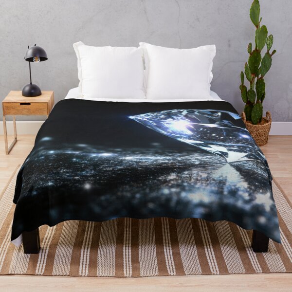 Item preview, Sparkling diamond on dark background designed and sold by anytka.