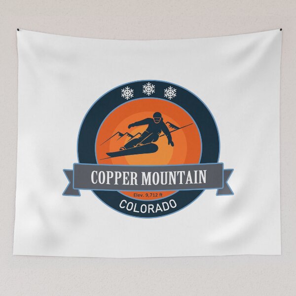 Item preview, Copper Mountain Colorado, Snowboard Badge designed and sold by Wanderful-roads.