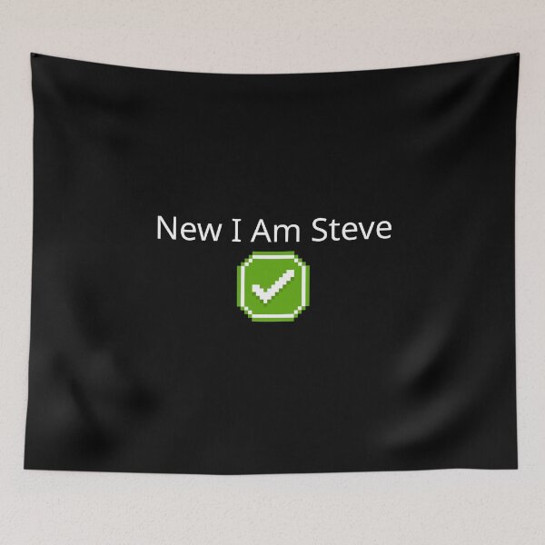 Item preview, Minecraft: New i am steve designed and sold by PatternDesign91.