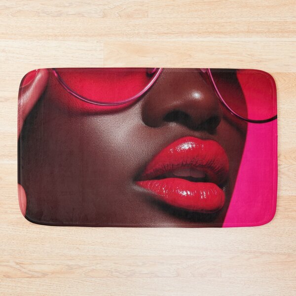 Item preview, Stylish woman in bold glasses designed and sold by anytka.