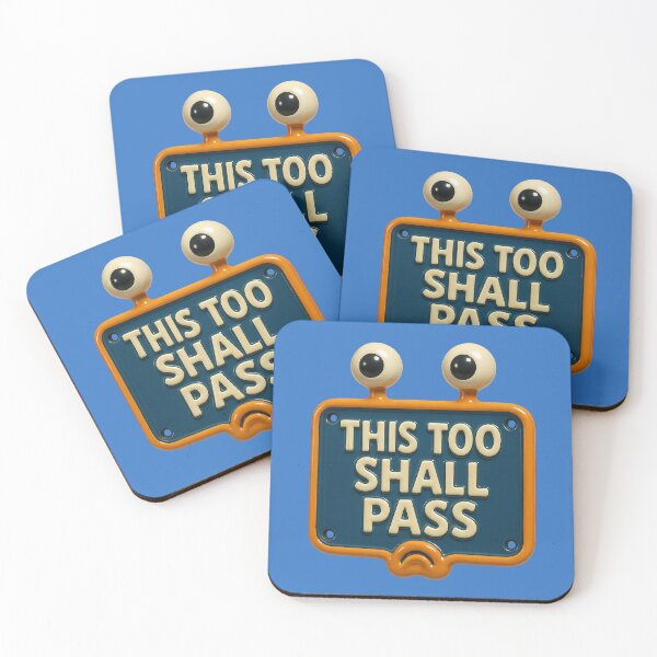 Item preview, This too shall pass – hope with a wink designed and sold by Girih.