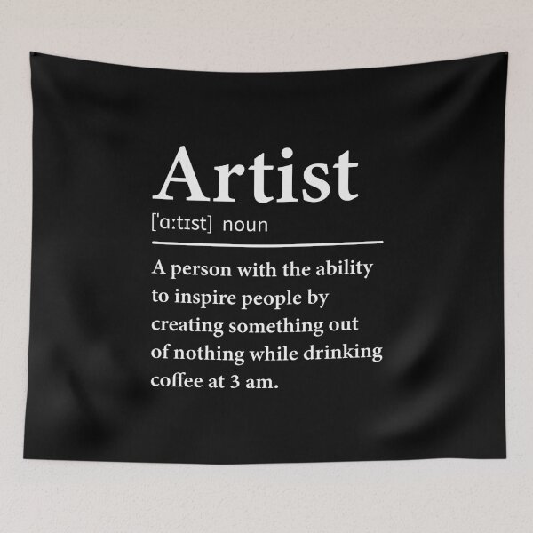 Item preview, Artist Noun Definition Creative Artist of Boys Girls designed and sold by DexertimaArt.