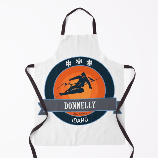 Item preview, Donnelly Idaho, Snowboard Badge designed and sold by Wanderful-roads.