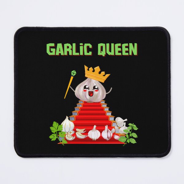 Item preview, Garlic Queen - Cute and funny design for a gift! designed and sold by AtushaSpark.