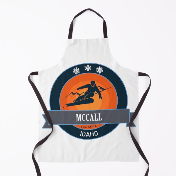 Item preview, McCall Idaho, Snowboard Badge designed and sold by Wanderful-roads.