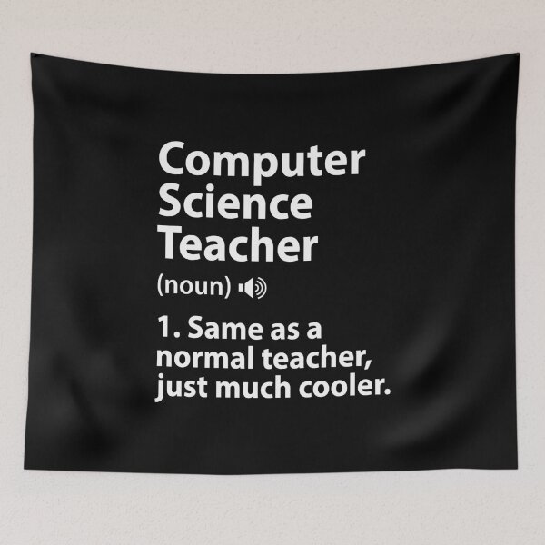 Item preview, Computer Science Teacher Definition Back To School First Day designed and sold by DexertimaArt.
