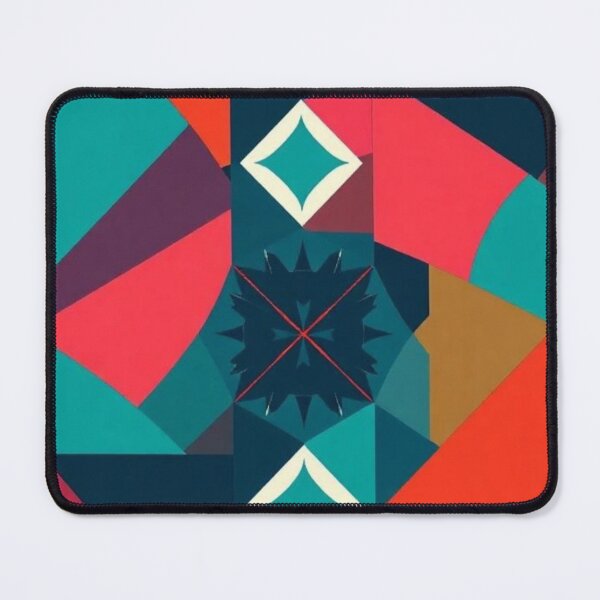 Item preview, Colorful geometric decorative pattern designed and sold by Dogandesighn.