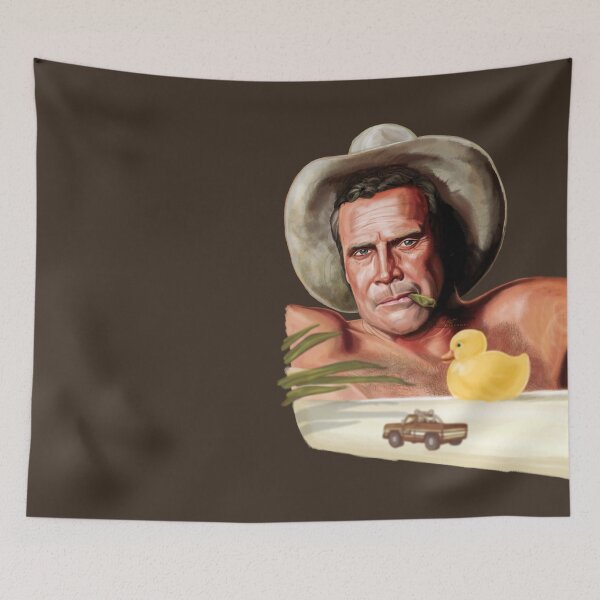 Item preview, Lee Majors Guy, Painting 2 of 3 designed and sold by AK-Hevonen.