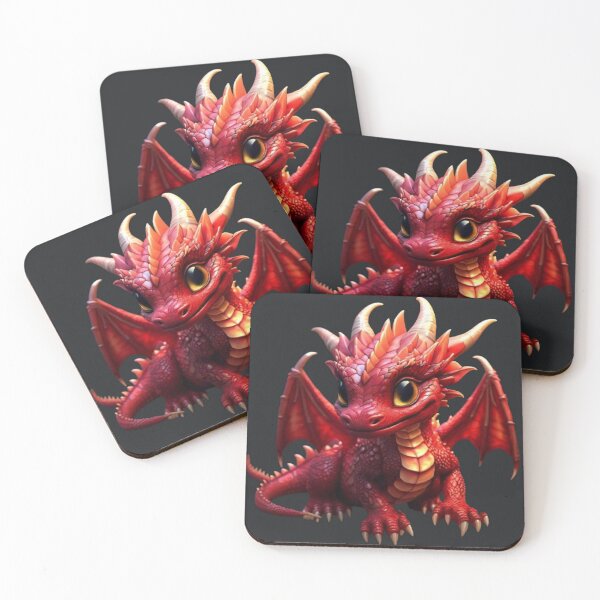 Item preview, Adorable Red Baby Dragon designed and sold by DixieGirlStudio.