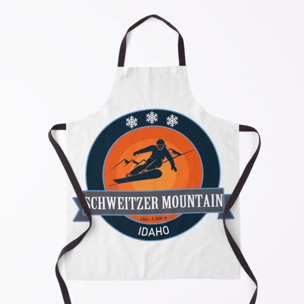 Item preview, Schweitzer Mountain Idaho, Snowboard Badge designed and sold by Wanderful-roads.