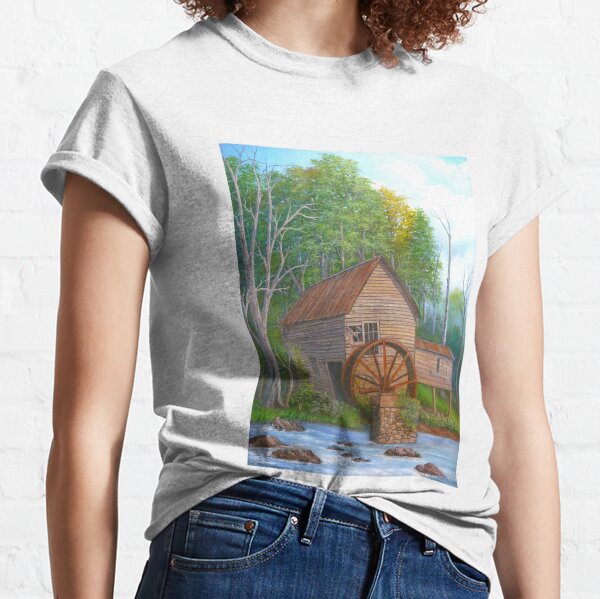 Loudermilk Gristmill in Habersham County Georgia Classic T-Shirt