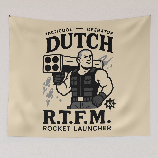 Item preview, Tacticool Operator Dutch: RTFM Rocket Barrage - Sustained Firepower designed and sold by zzz888.