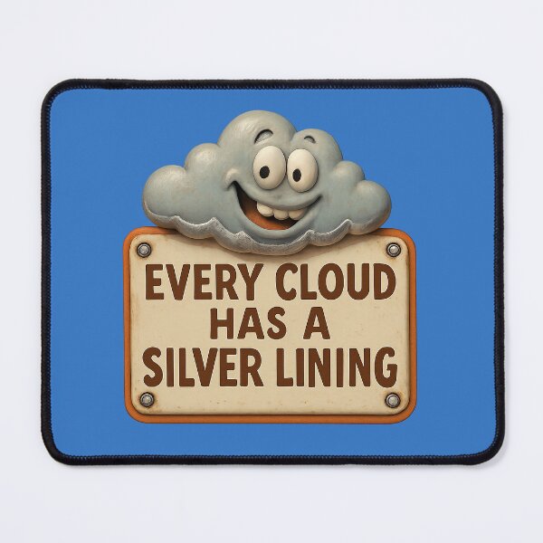 Item preview, Silver lining on the horizon – cloud wisdom designed and sold by Girih.