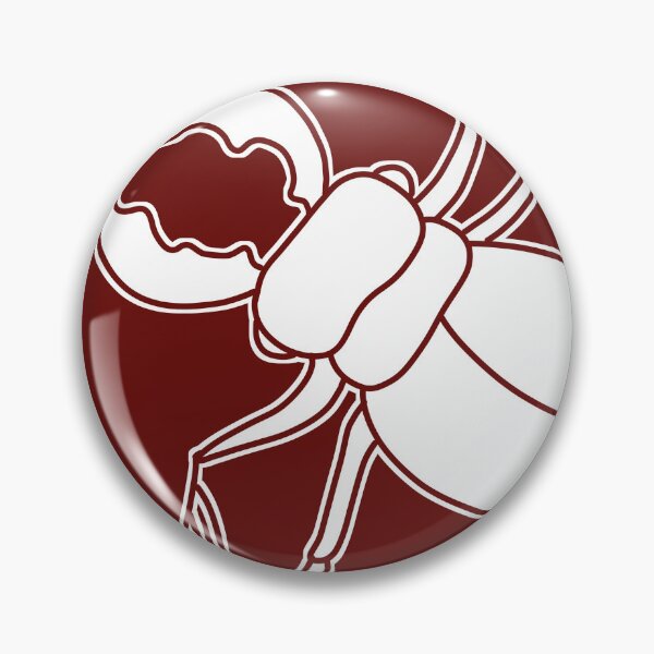 Item preview, Stag beetle print red designed and sold by GoatSkin.