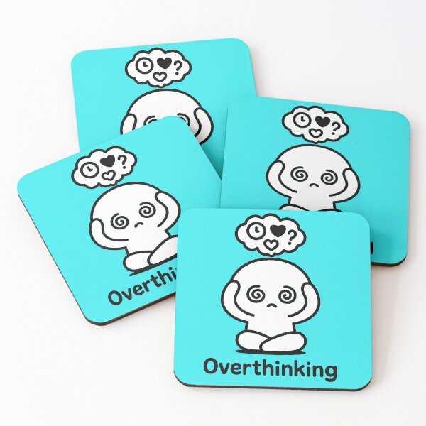 Item preview, Cute Overthinking Doodle Character Art designed and sold by Animepic222.