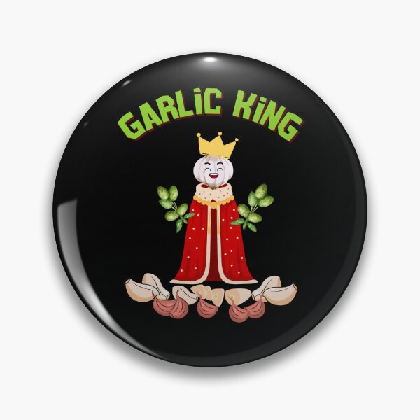 Item preview, Garlic King - Cute and funny design for a gift! designed and sold by AtushaSpark.