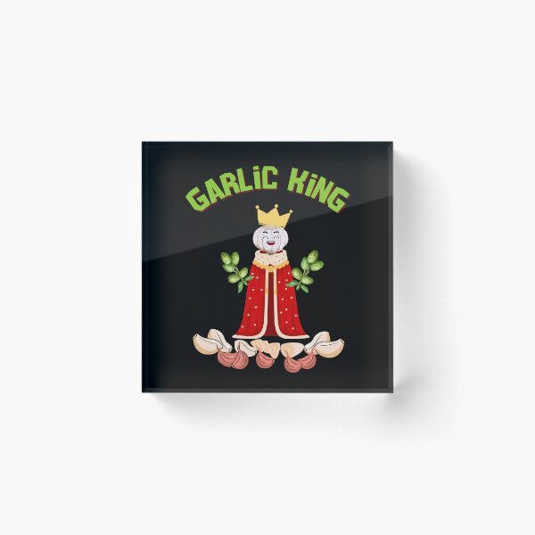 Item preview, Garlic King - Cute and funny design for a gift! designed and sold by AtushaSpark.