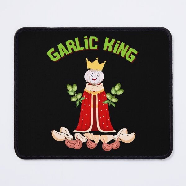 Item preview, Garlic King - Cute and funny design for a gift! designed and sold by AtushaSpark.