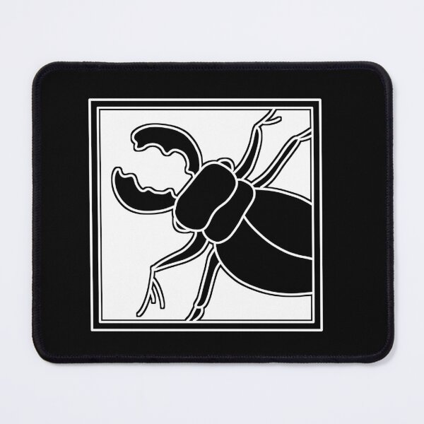 Item preview, Copy of Stag beetle print red designed and sold by GoatSkin.