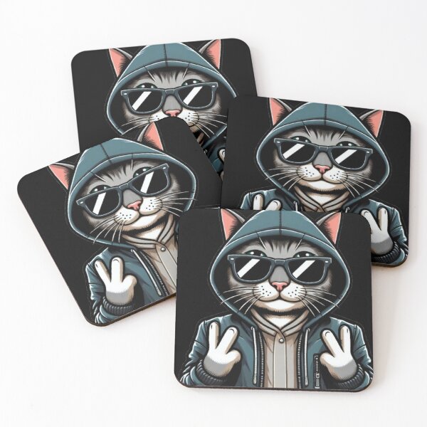 Item preview, Cat Rebel designed and sold by DixieGirlStudio.