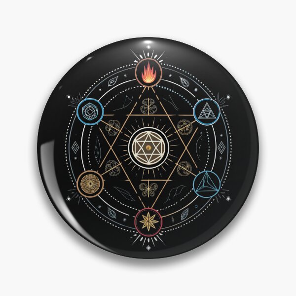 Item preview, Alchemy Circle & Elements designed and sold by SignumShop.
