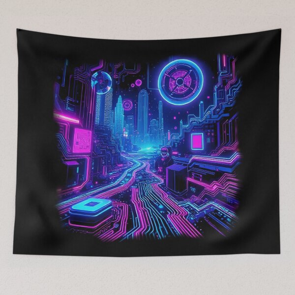 Item preview, Neon Nexus: The Circuit City designed and sold by Coloradodrawings.
