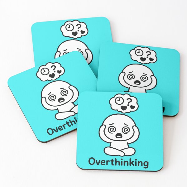 Item preview, Cute Overthinking Doodle Character Art designed and sold by Animepic222.