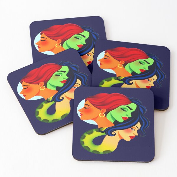 Item preview, Serpentine Goddesses – Mythical Fusion designed and sold by Dakson Design - Fantasy Art.