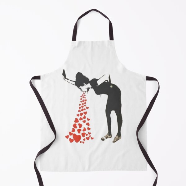 Item preview, Love Sick – Banksy-Style Heart Puke Tee! designed and sold by GL!TCH LAB.