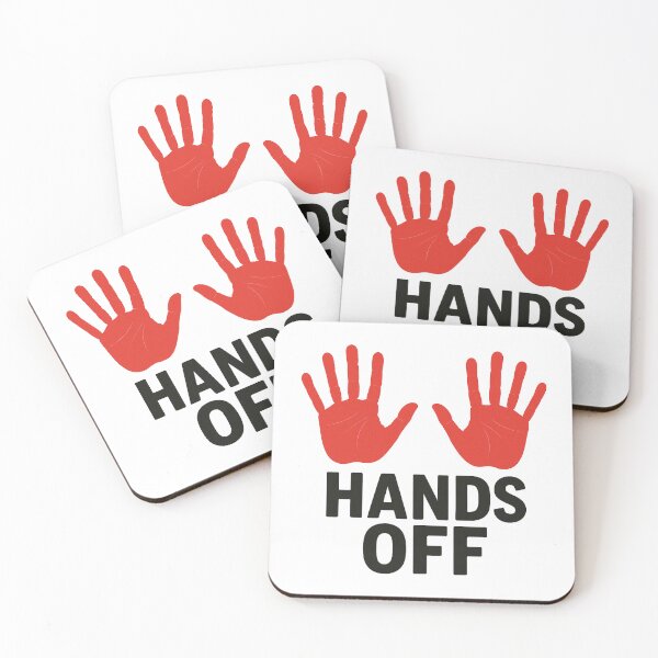 Item preview, Hands Off designed and sold by IlyasAhidar.