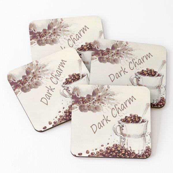 Item preview, Dark Charm: Nude Coffee Bliss designed and sold by Felia001.