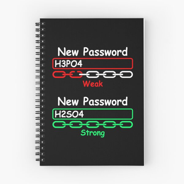 Item preview, New Password H2so4 Funny Chemistry Student Chemistry Teacher designed and sold by DexertimaArt.