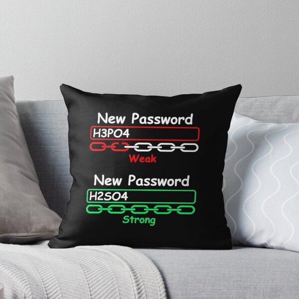 Item preview, New Password H2so4 Funny Chemistry Student Chemistry Teacher designed and sold by DexertimaArt.