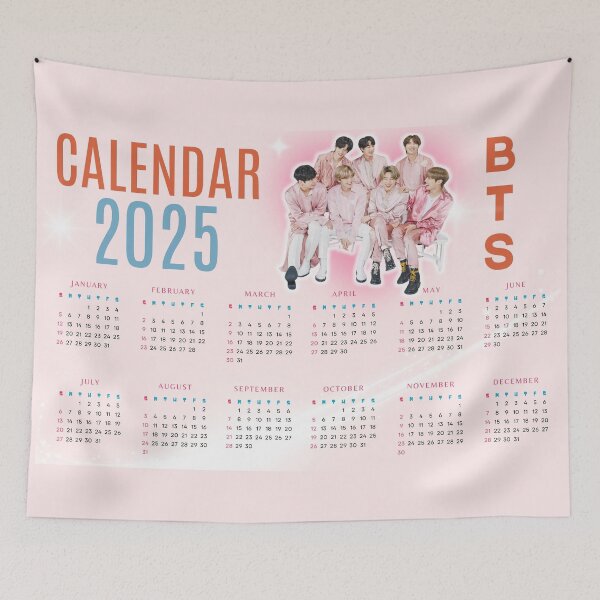 Item preview, calendar 2025 bts designed and sold by jaofnn.
