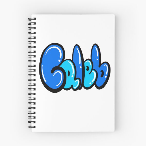 Item preview, Caleb name in blue graffiti calligraphy Top 10 best personalised gifts for boys and men Caleb  designed and sold by Artonmytee.