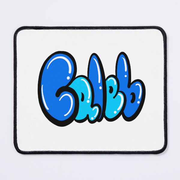 Item preview, Caleb name in blue graffiti calligraphy Top 10 best personalised gifts for boys and men Caleb  designed and sold by Artonmytee.