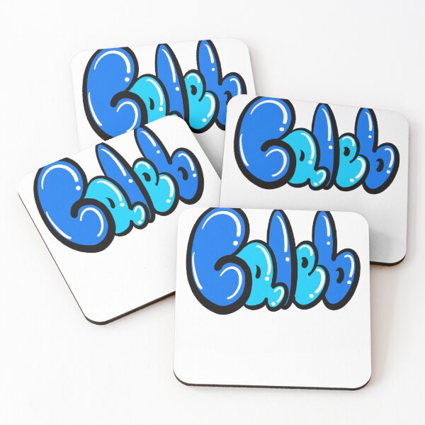 Item preview, Caleb name in blue graffiti calligraphy Top 10 best personalised gifts for boys and men Caleb  designed and sold by Artonmytee.