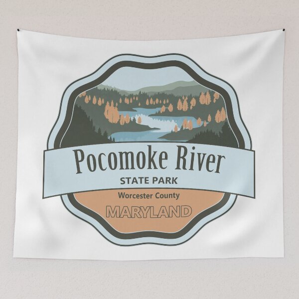 Item preview, Pocomoke River State Park Worcester County, Maryland designed and sold by Wanderful-roads.
