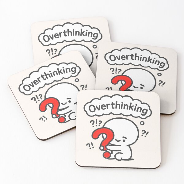 Item preview, Kawaii Overthinking Character with Question Mark designed and sold by Animepic222.