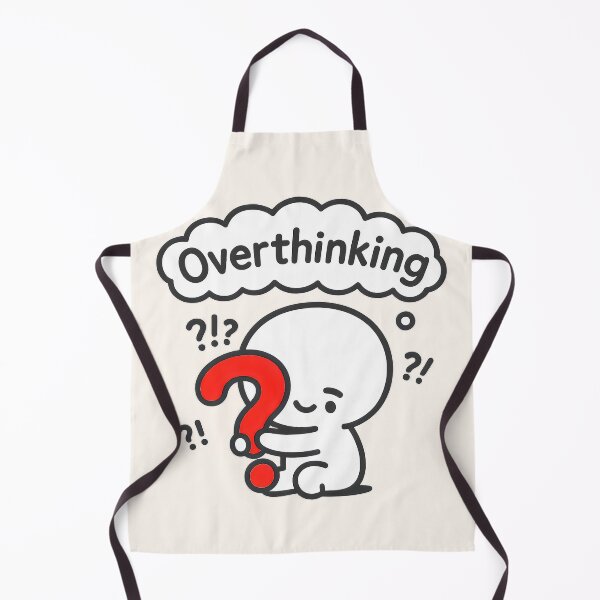 Item preview, Kawaii Overthinking Character with Question Mark designed and sold by Animepic222.