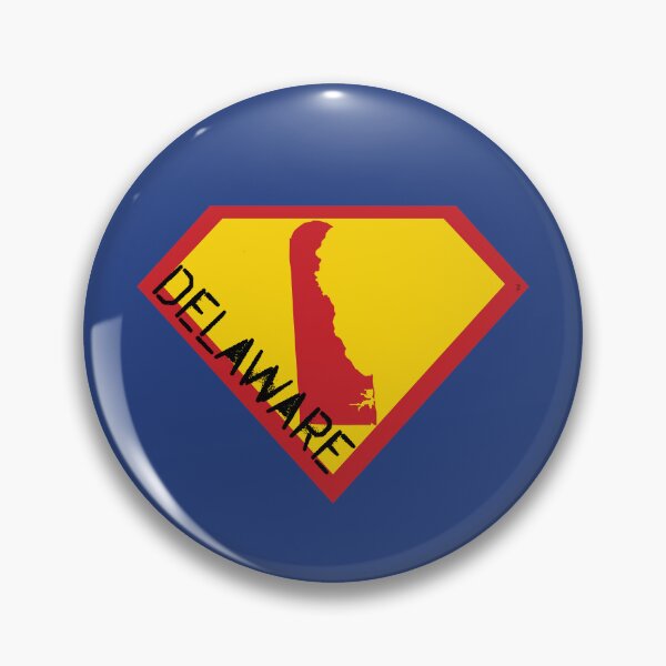 Item preview, DELAWAREAN  SHIELD - Freedom Is The Superpower - SUPERHERO DELAWARE spellout design designed and sold by pelagio.
