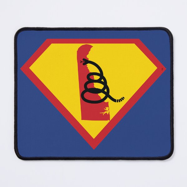 Item preview, DELAWAREAN  SHIELD - Freedom Is The Superpower - Modern Gadsden Snake Flag - Dont Tread On Me SUPERHERO DELAWARE design designed and sold by pelagio.