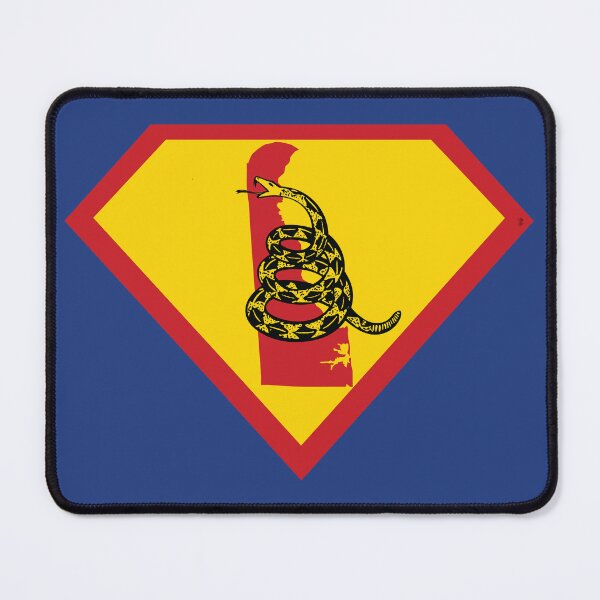 Item preview, DELAWAREAN SHIELD - Freedom Is The Superpower - Gadsden Snake Flag - Dont Tread On Me SUPERHERO DELAWARE design designed and sold by pelagio.